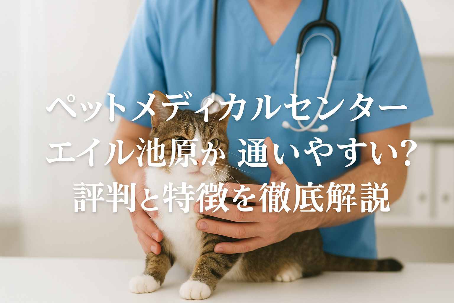 ペットメディカルセンター・エイル池原から通いやすい?評判と特徴を徹底解説