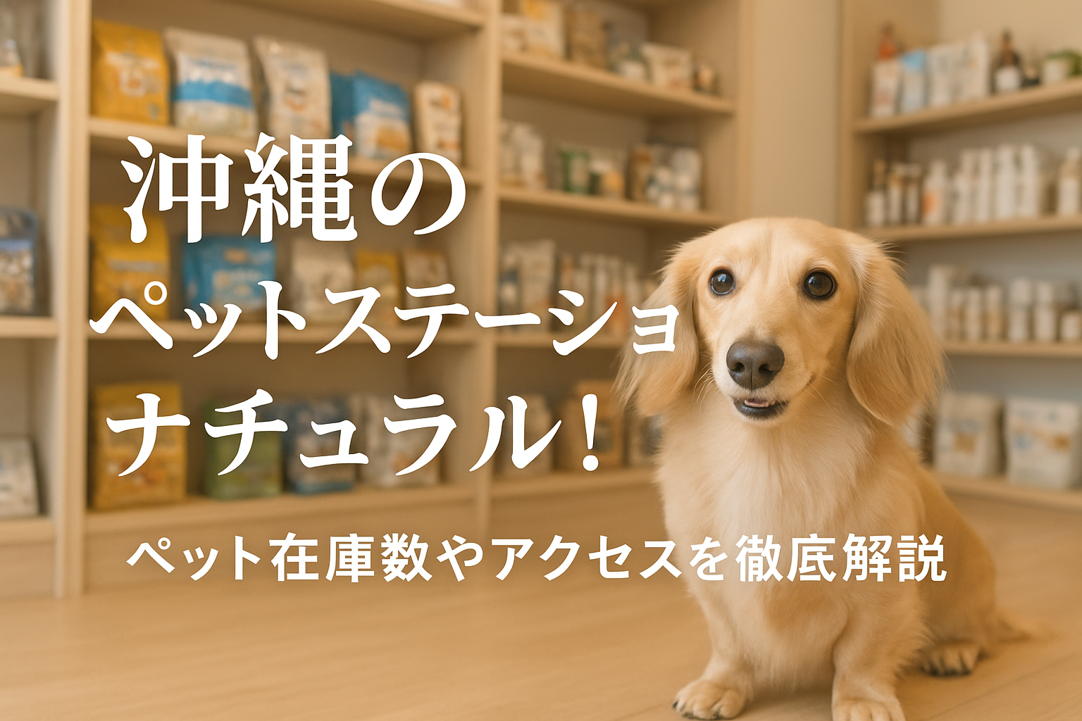 沖縄のペットステーションナチュラル!ペット在庫数やアクセスを徹底解説