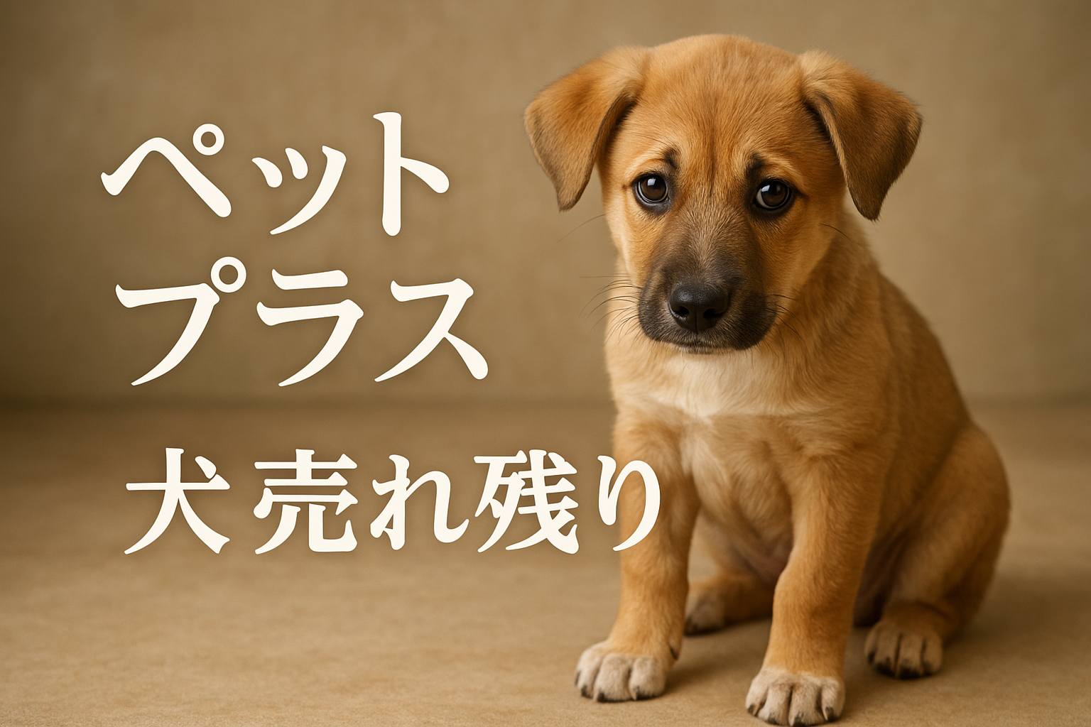 ペット プラス 犬 売れ残りの理由は？