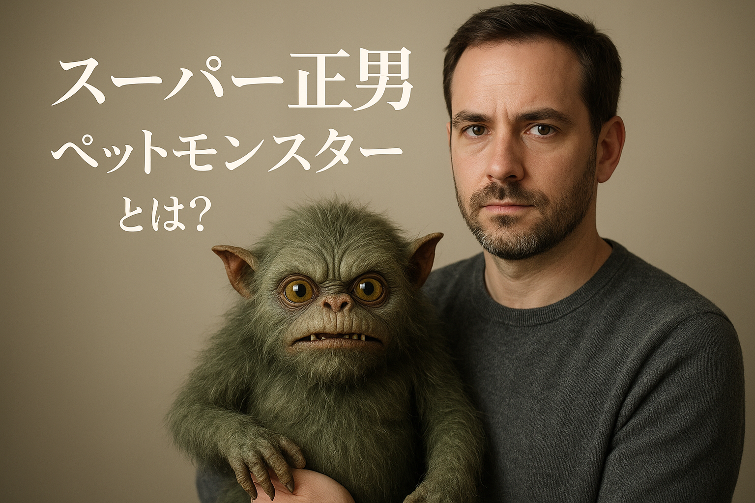 スーパー 正男 ペット モンスターとは？