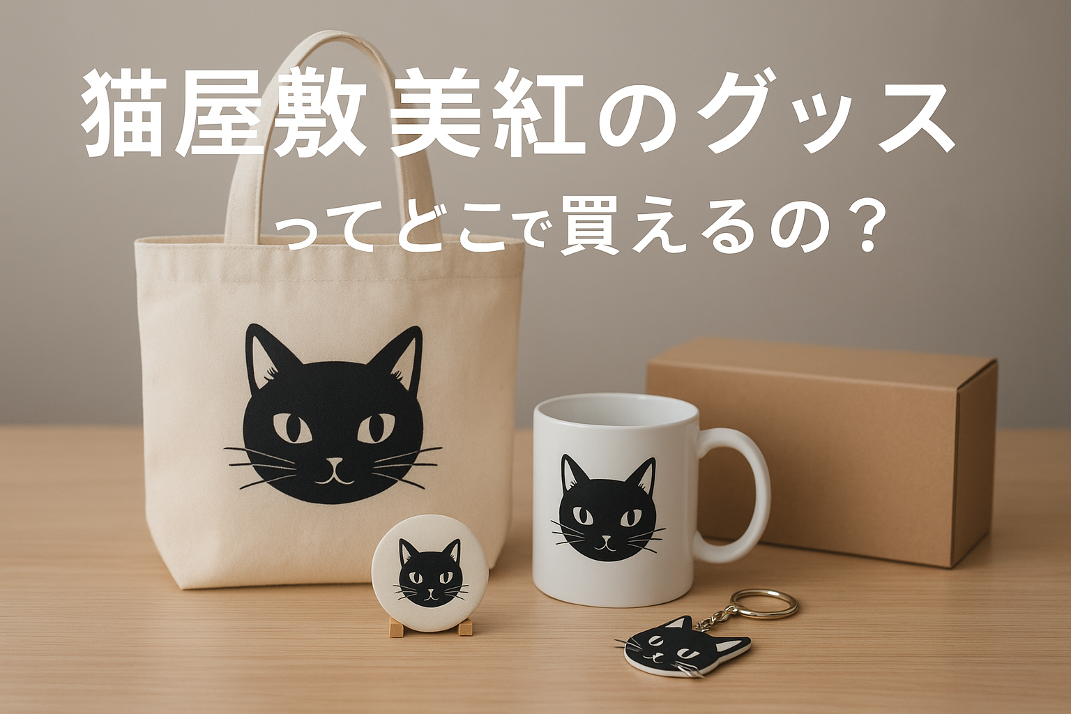 猫屋敷美紅のグッズってどこで買えるの?