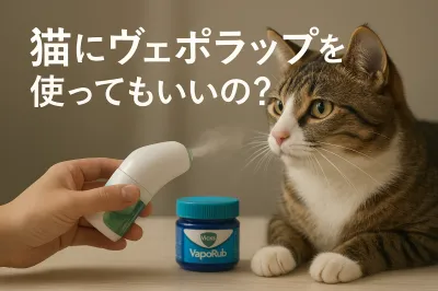 猫にヴェポラップを使ってもいいの？