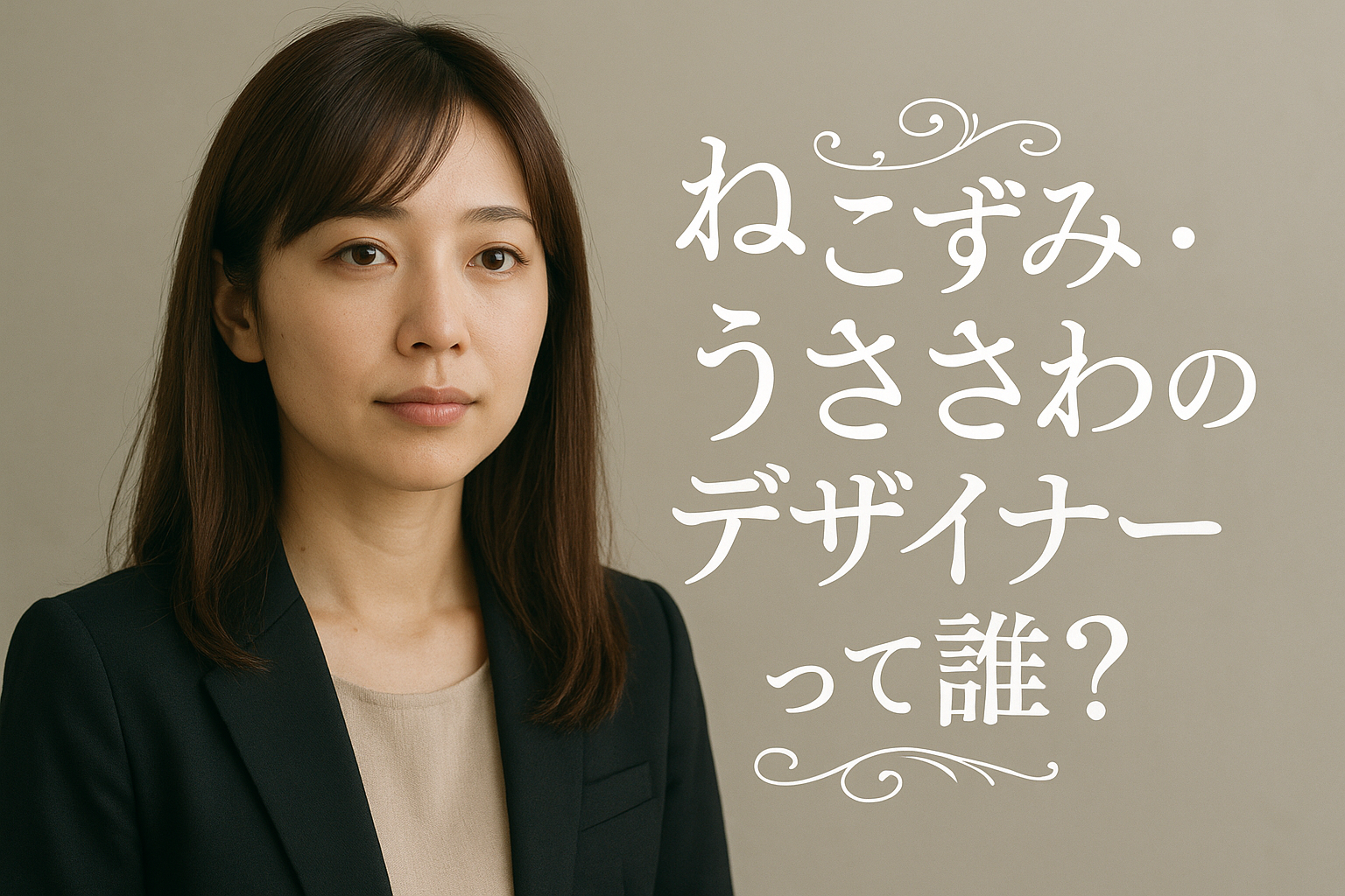 ねこずみ・うささわのデザイナーって誰？
