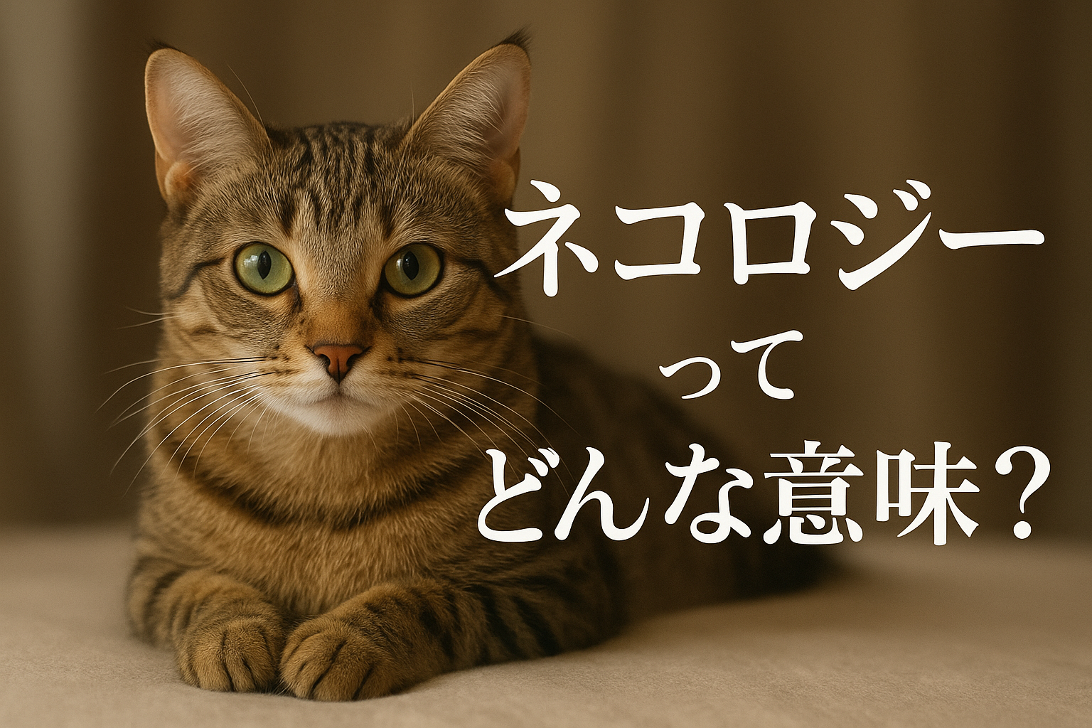 ネコロジーってどんな意味？