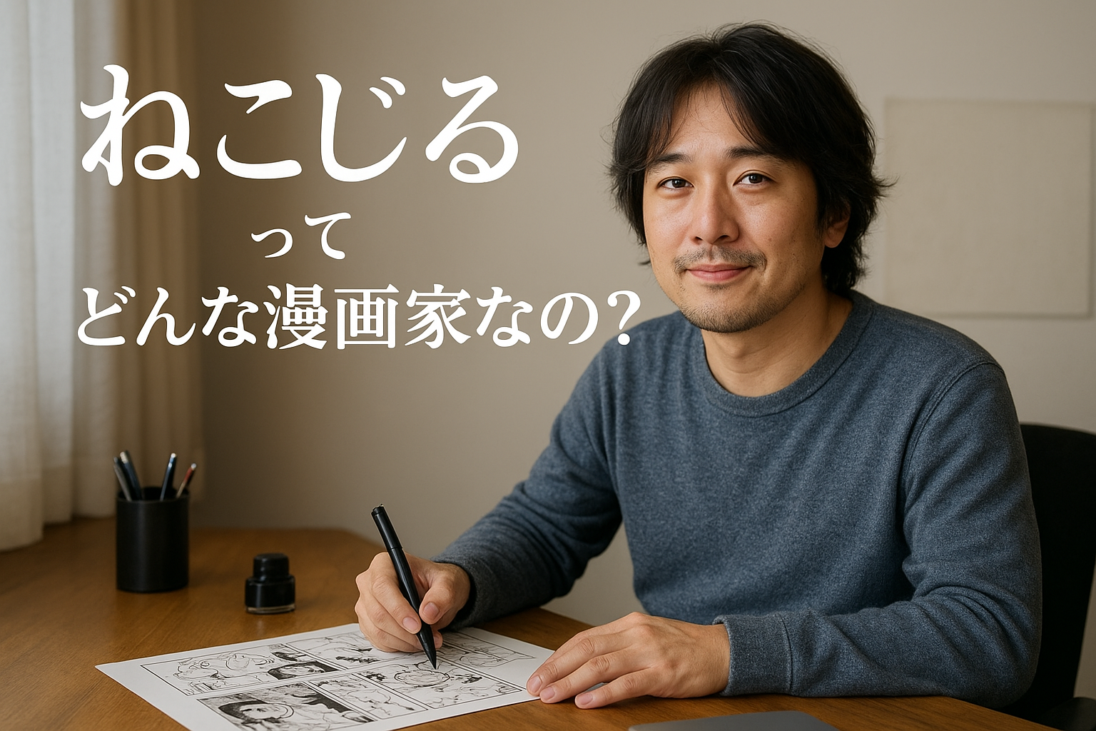 ねこじるってどんな漫画家なの？