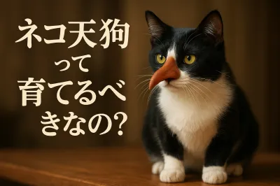 ネコ 天狗って育てるべきなの？
