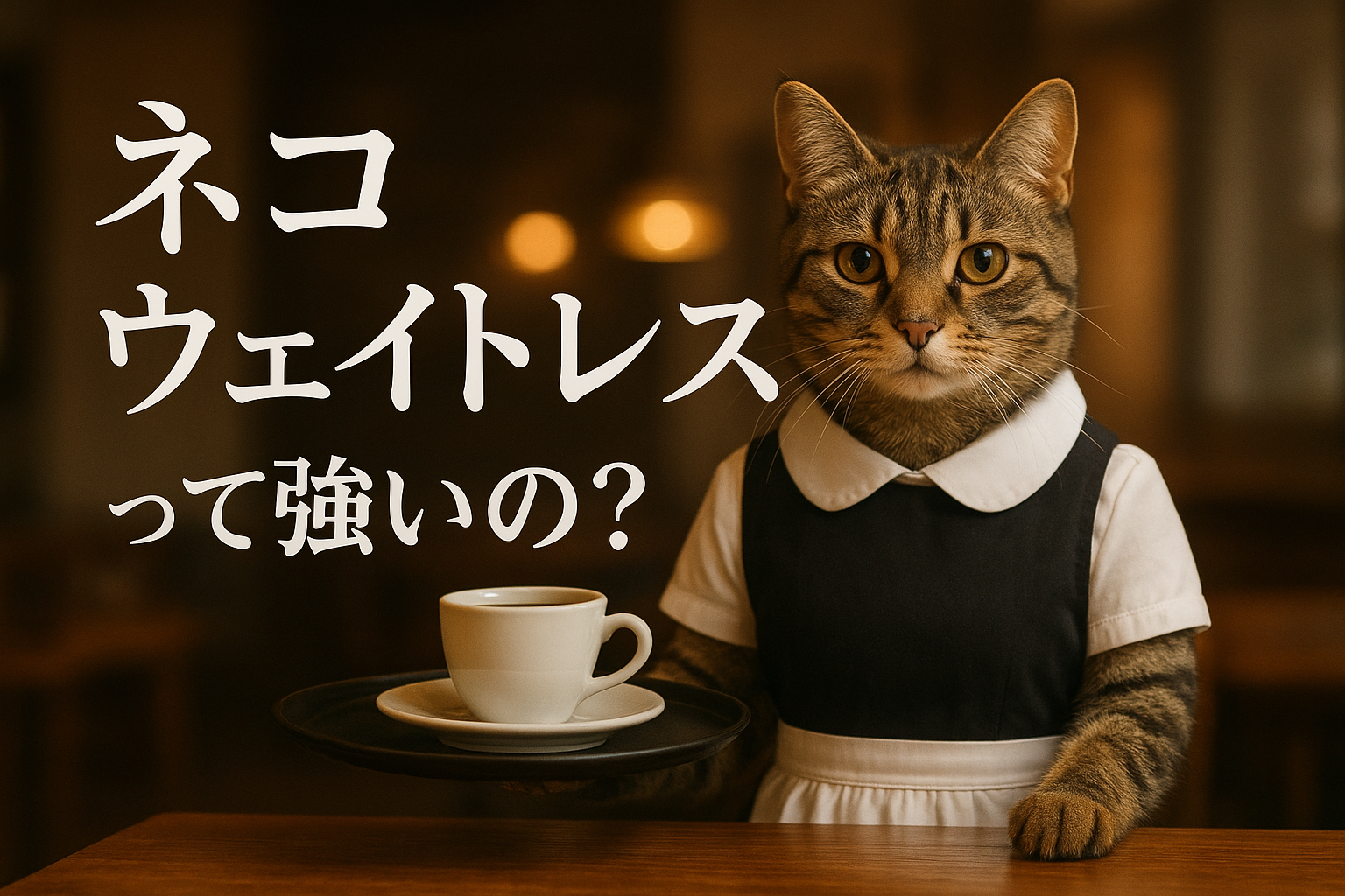 ネコ ウェイトレスって強いの?