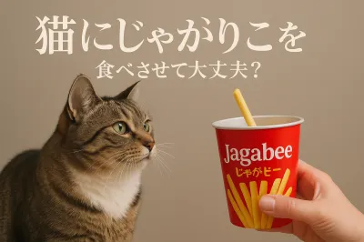 猫にじゃがりこを食べさせて大丈夫？