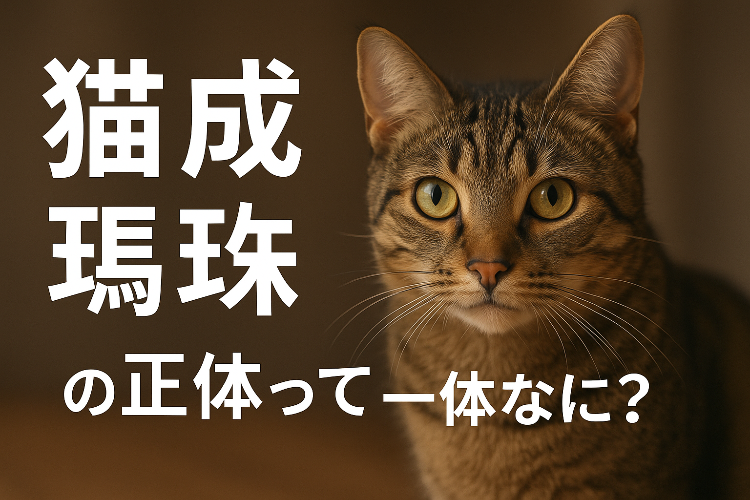 猫 成 珠の正体って一体なに？