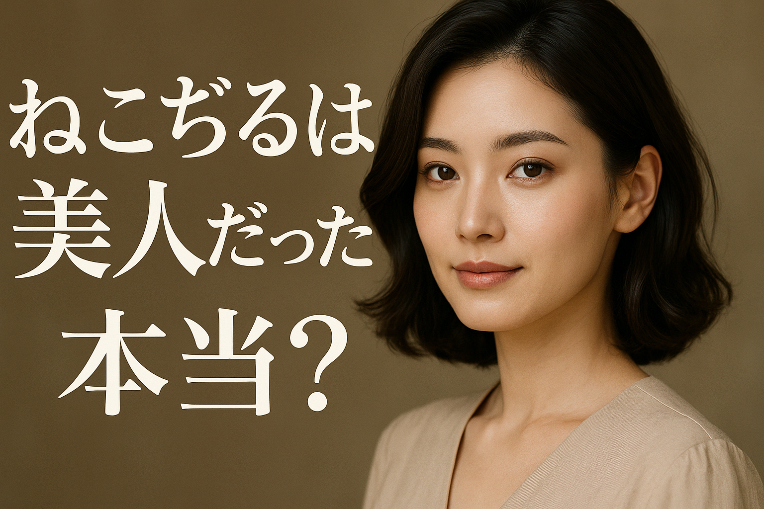 ねこぢるは美人だったって本当？
