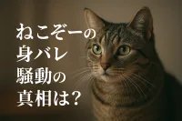 ねこぞーの身バレ騒動の真相は？