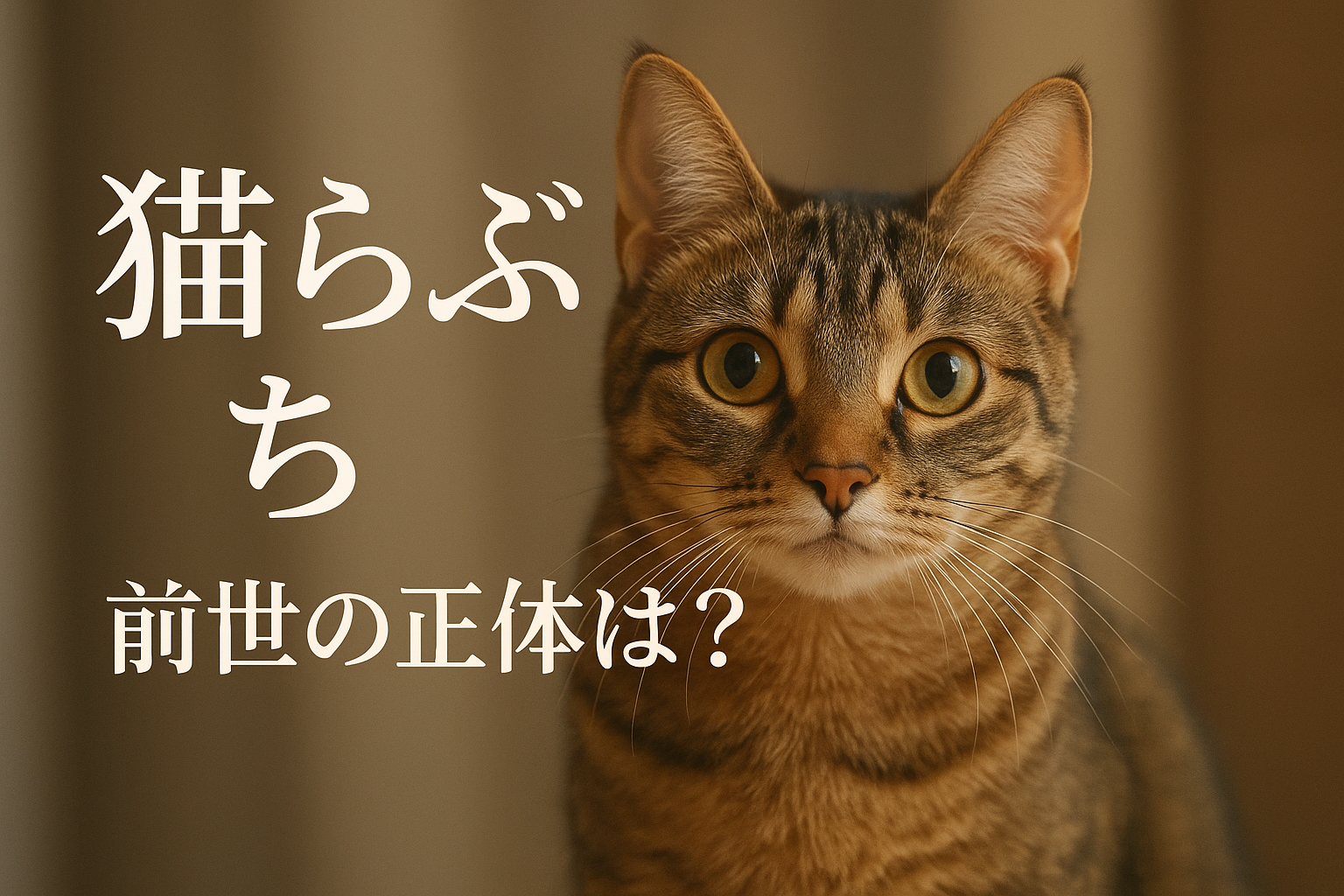 猫 らぶ ち 前世の正体は？
