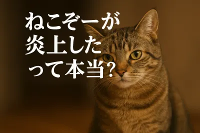 ねこぞーが炎上したって本当？