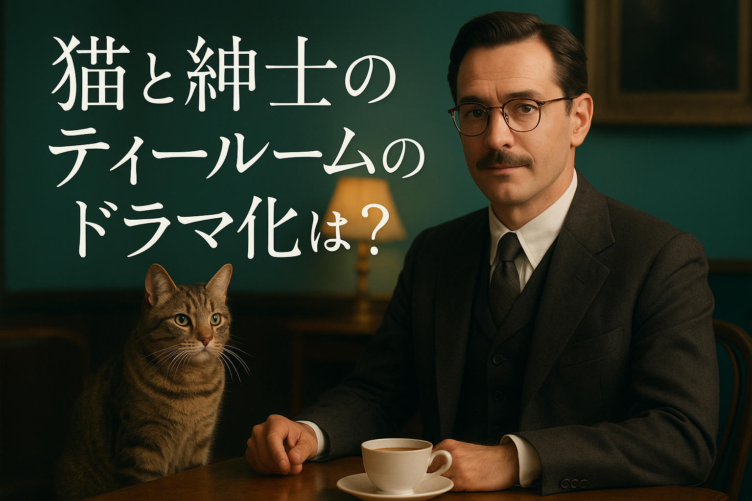 猫と紳士のティールームのドラマ化は?