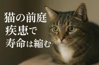 猫の前庭疾患で寿命は縮む？