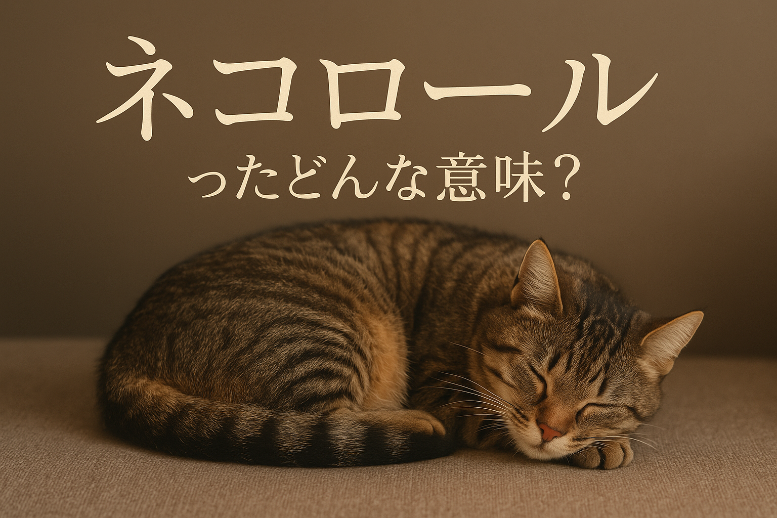ネコロールってどんな意味?