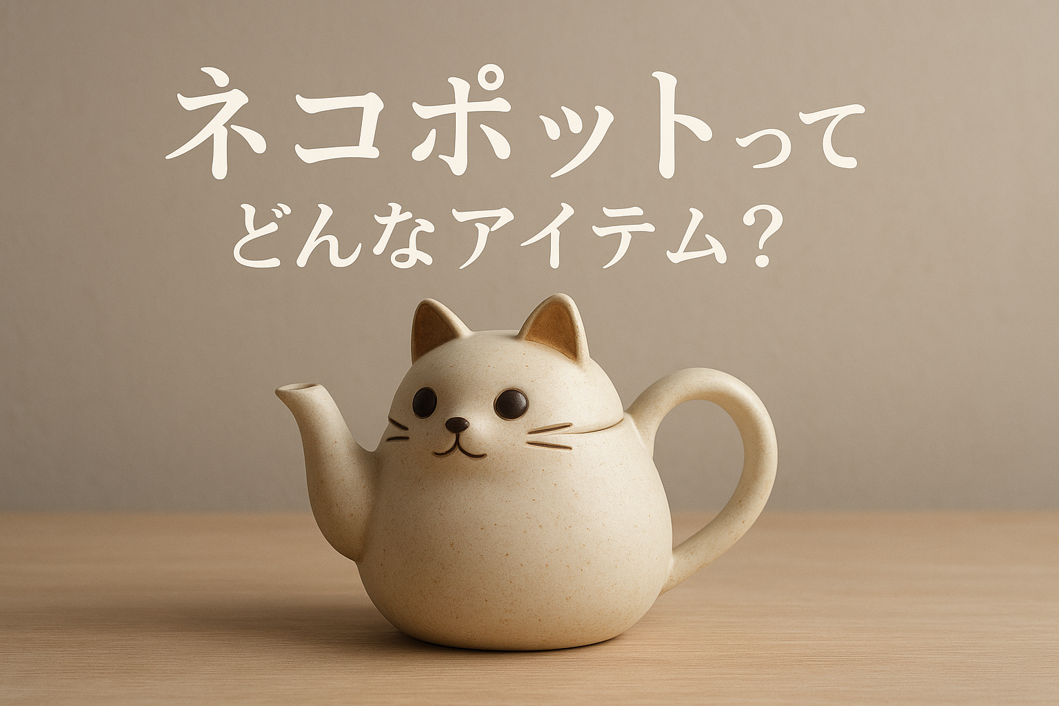 ネコポットってどんなアイテム?