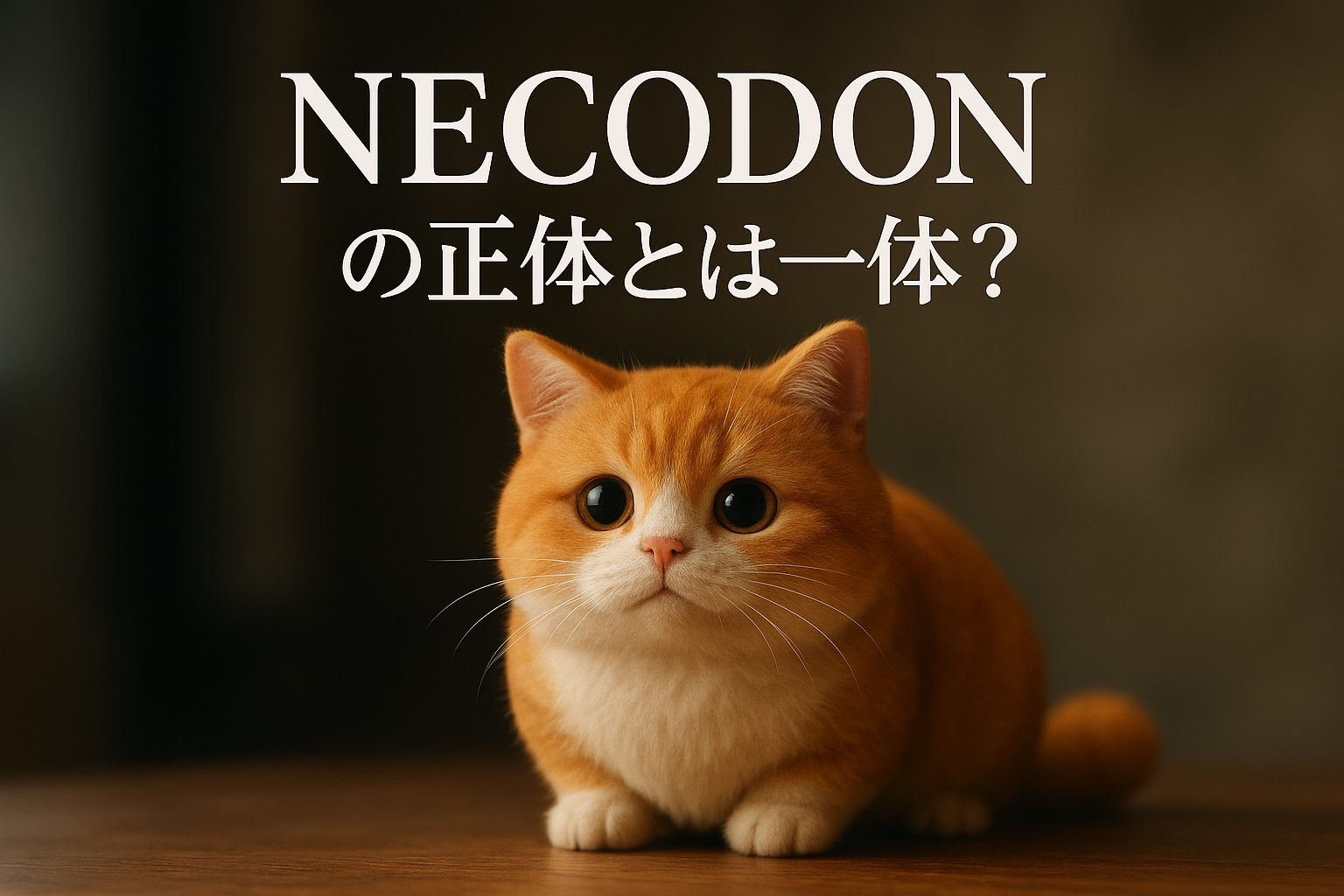 necodonの正体とは一体?