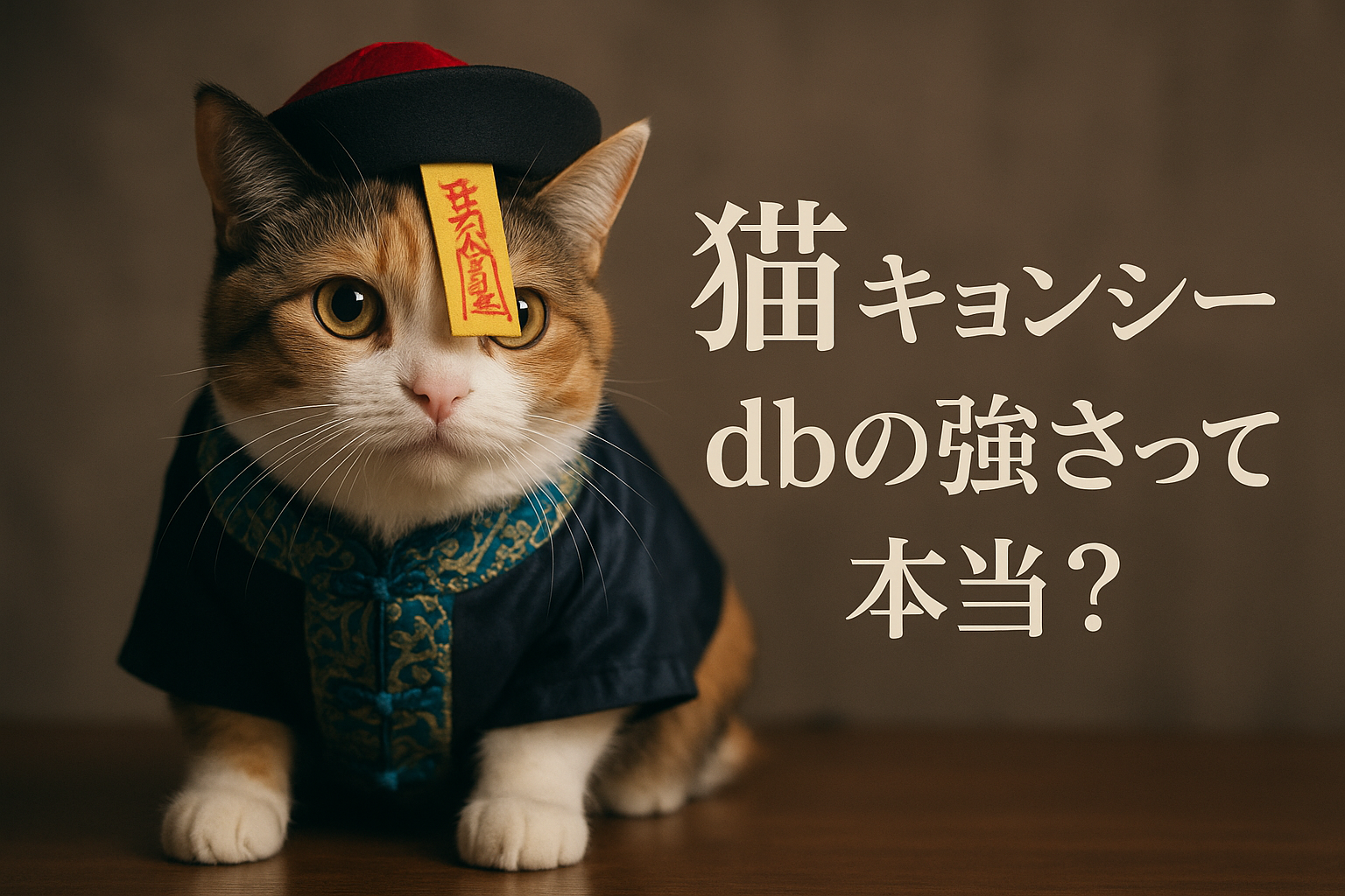 猫 キョンシー dbの強さって本当？