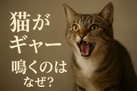 猫がギャーと鳴くのはなぜ？