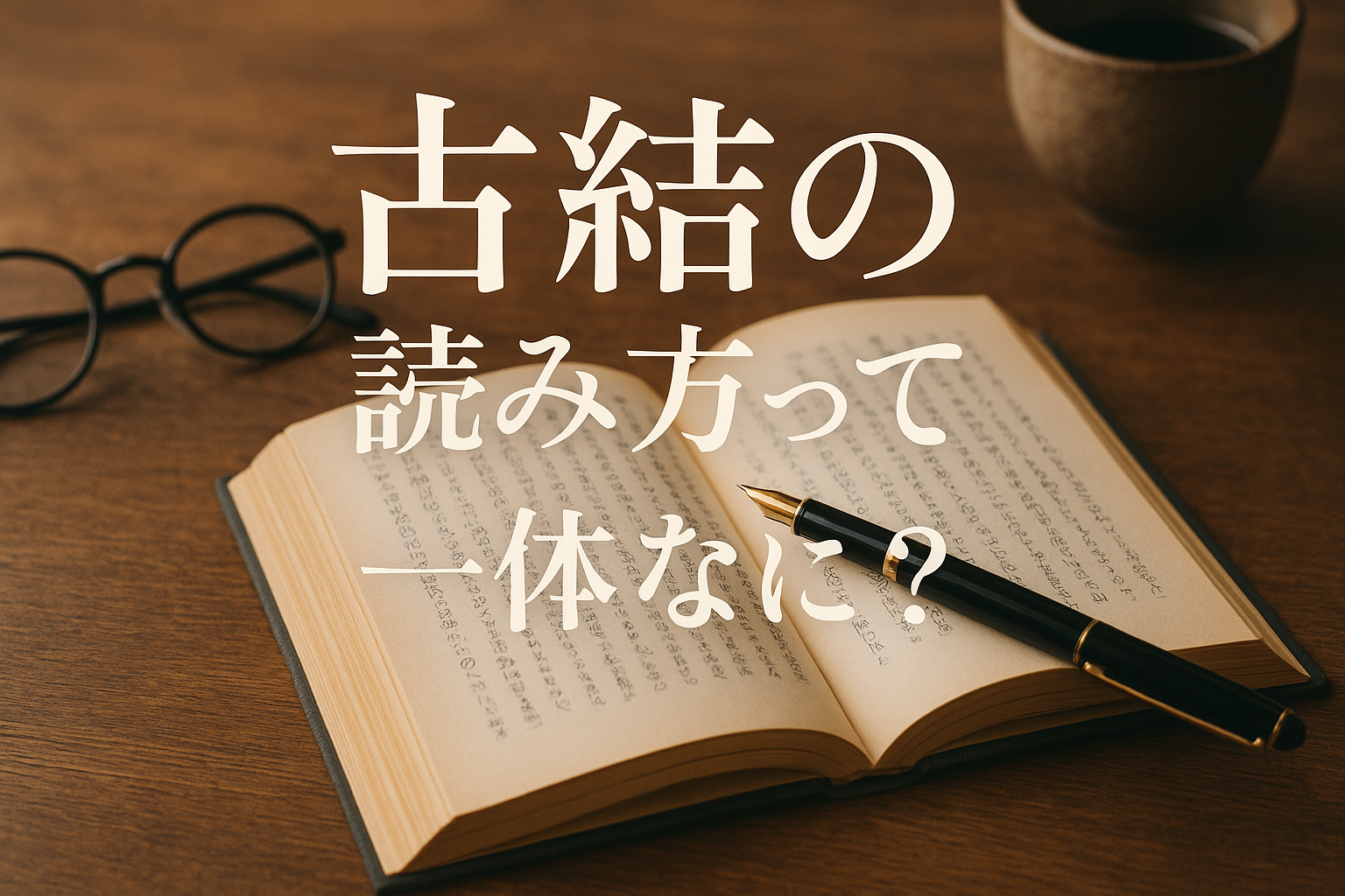 古結の読み方って一体なに?