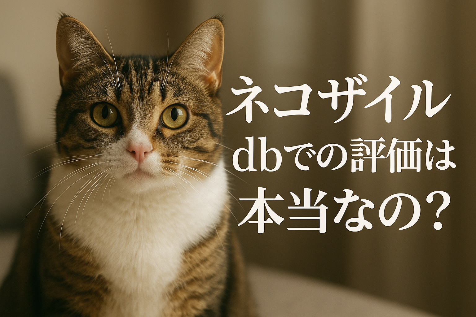 ネコザイル dbでの評価は本当なの？