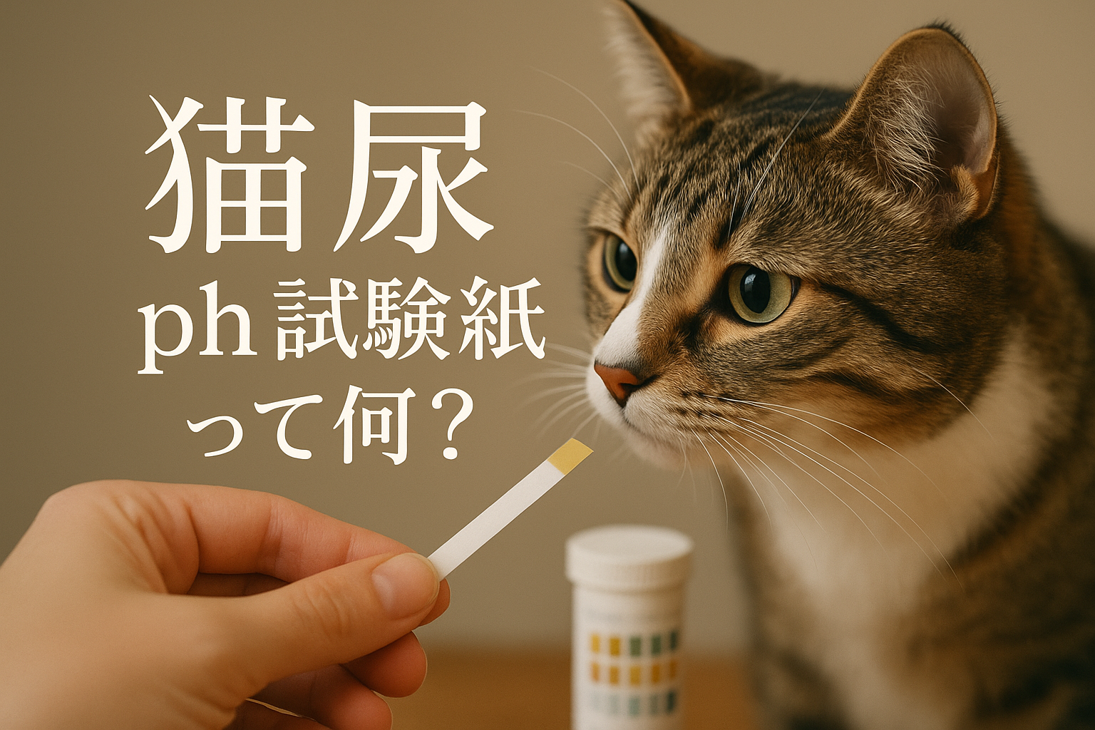 猫 尿 ph 試験 紙って何?