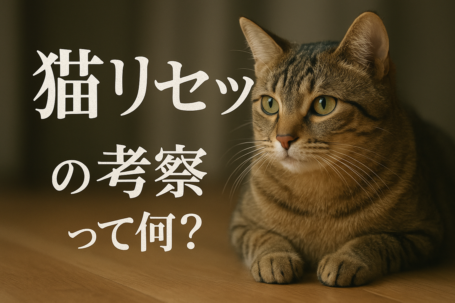 猫リセットの考察って何？