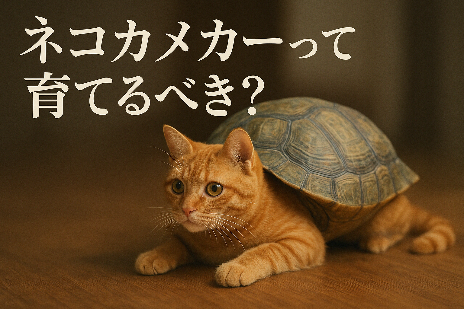 ネコカメカーって育てるべき？