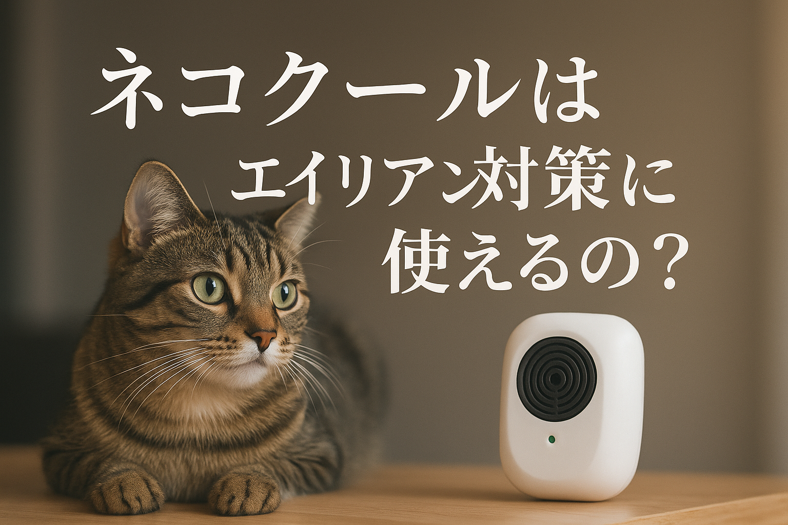 ネコクールはエイリアン対策に使えるの?
