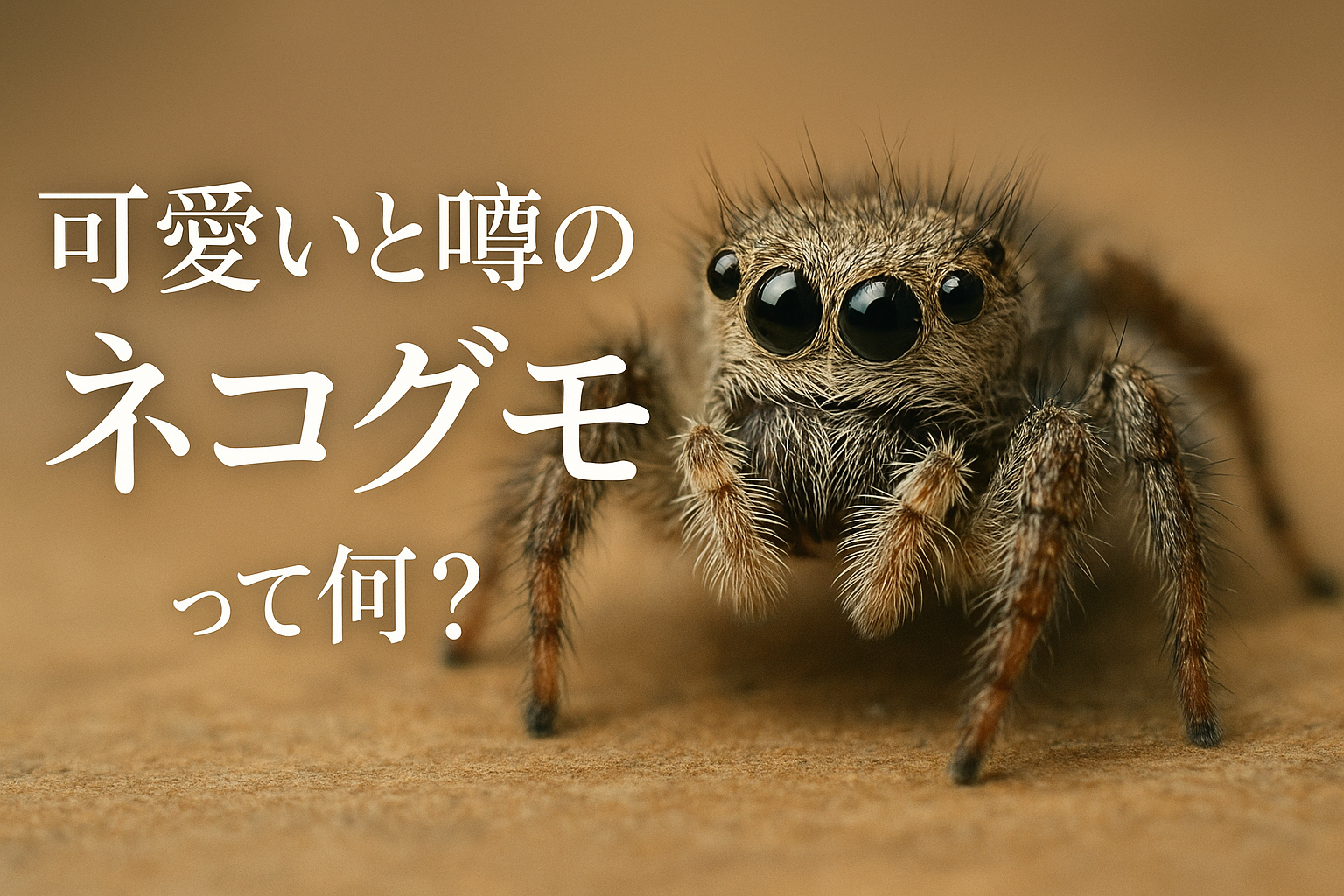 可愛いと噂のネコグモって何？
