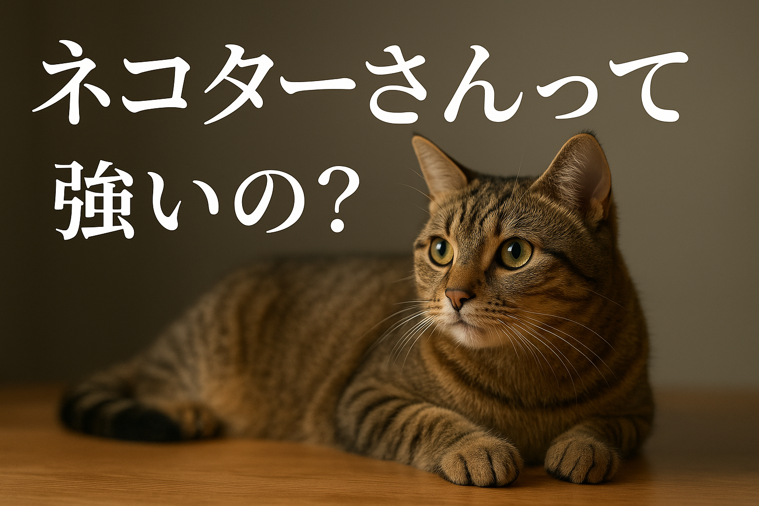 ネコター さんって強いの?