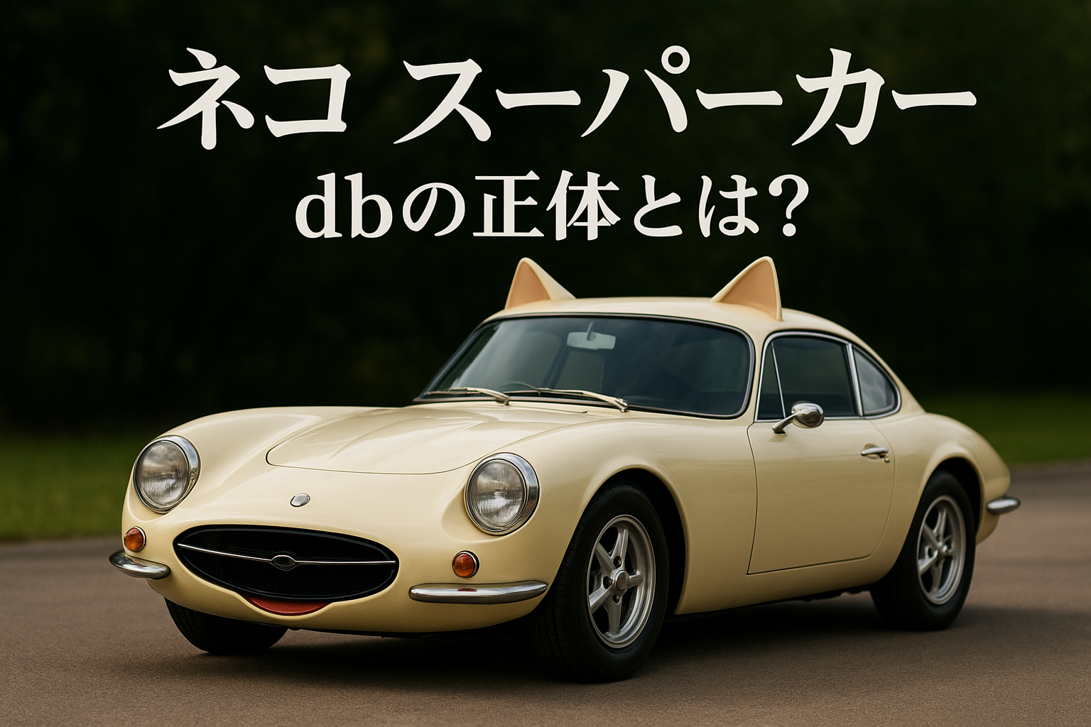 ネコ スーパー カー dbの正体とは?