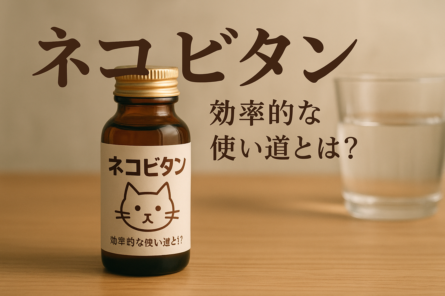 ネコビタンの効率的な使い道とは?