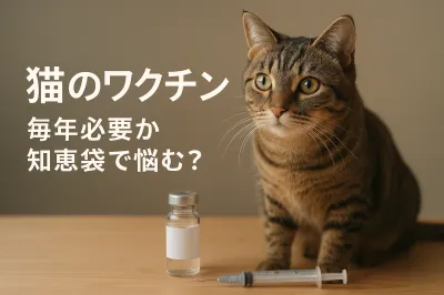 猫のワクチン毎年必要か知恵袋で悩む？