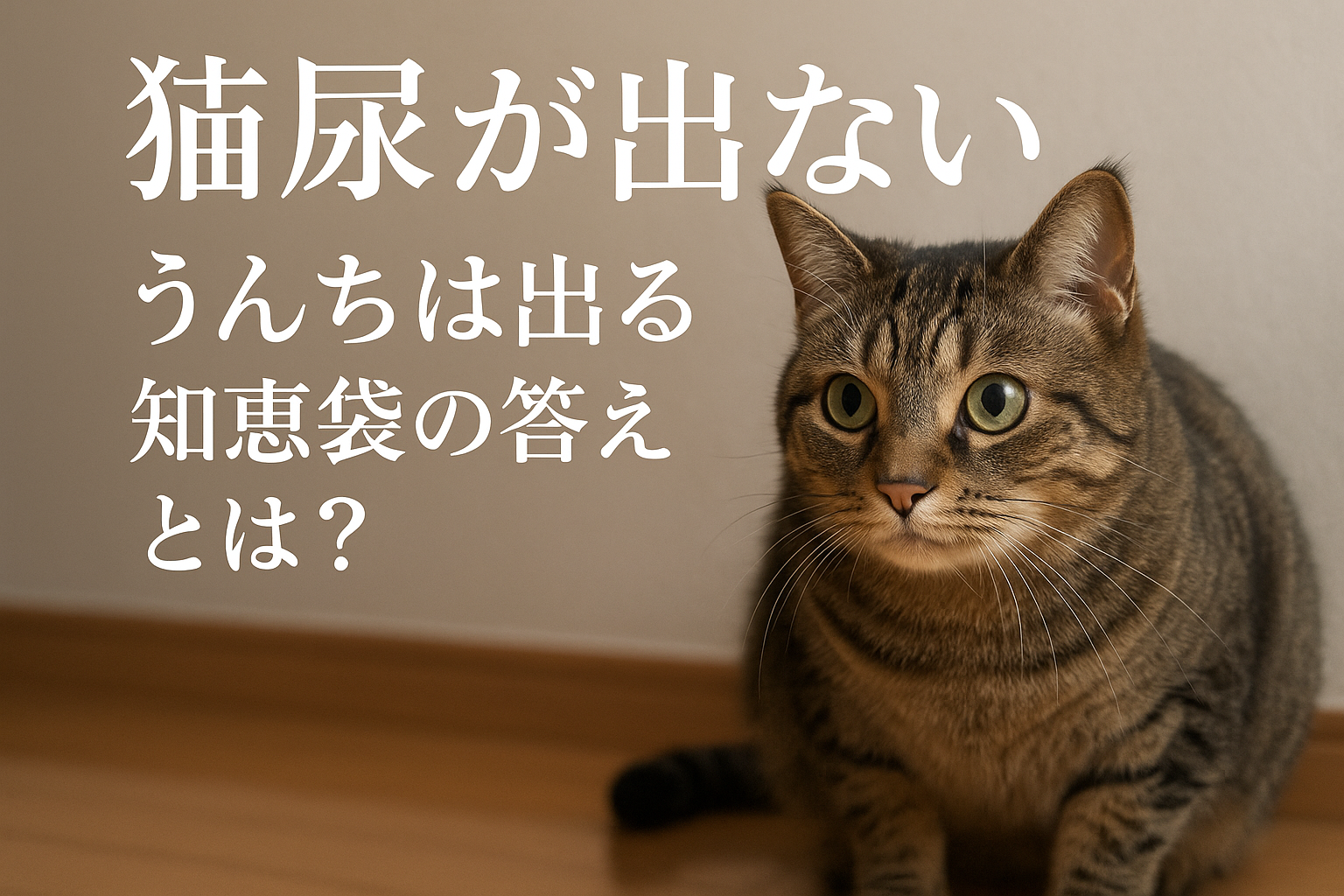 猫 尿 が 出 ない うんち は 出る 知恵袋の答えとは?