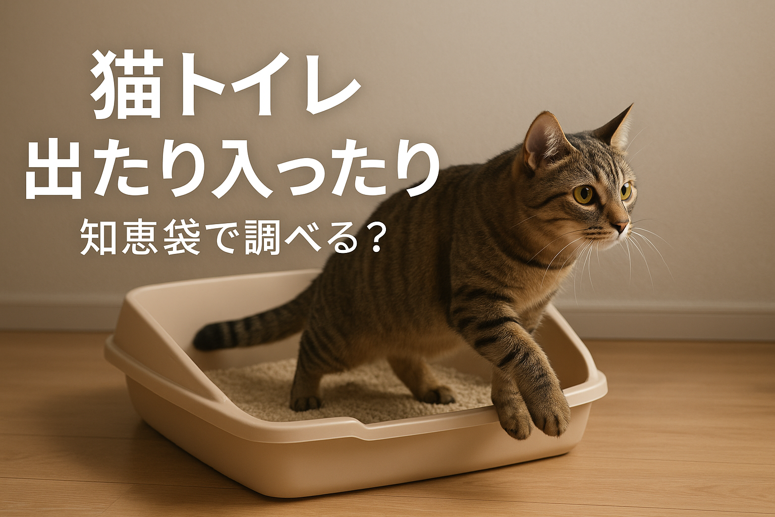 猫トイレ出たり入ったり知恵袋で調べる？