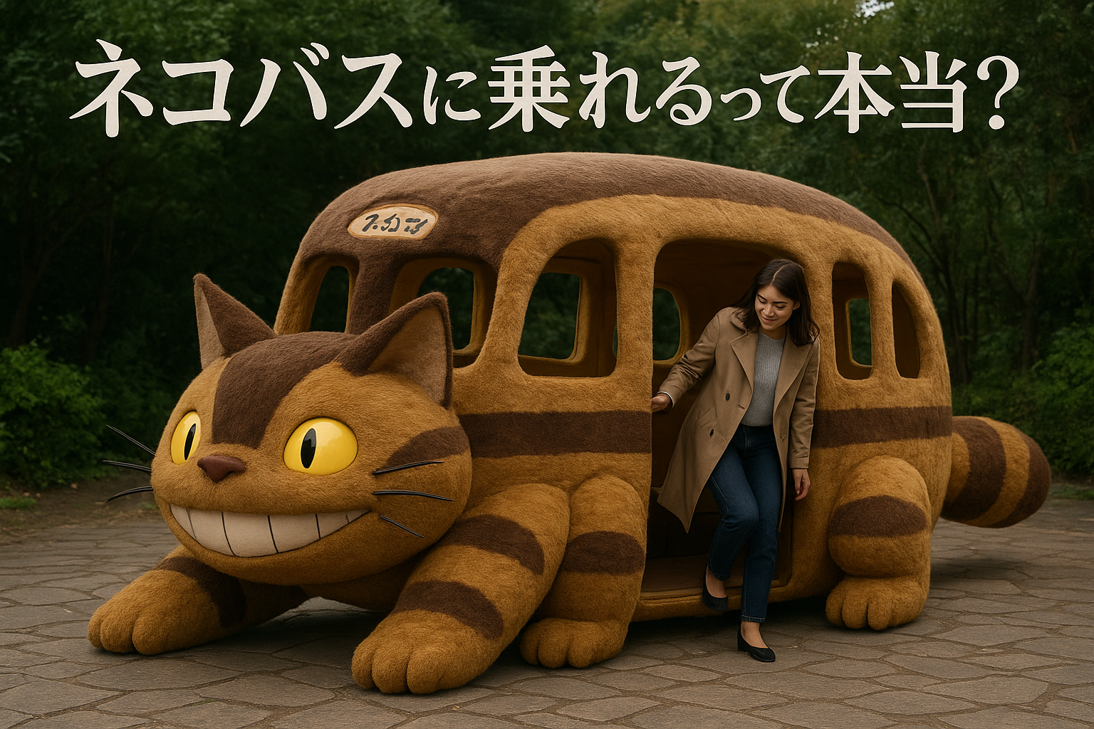 ネコバスに乗れるって本当?