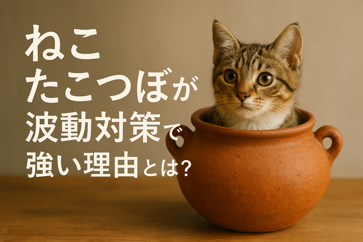 ねこ たこつぼが波動対策で強い理由とは?