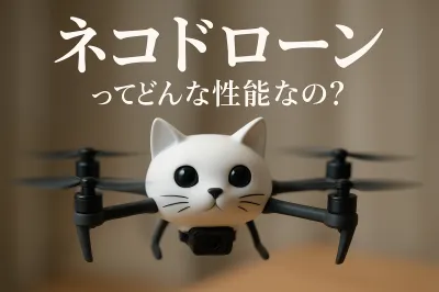 ネコドローンってどんな性能なの？