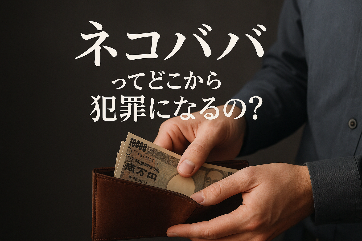 ネコババってどこから犯罪になるの?