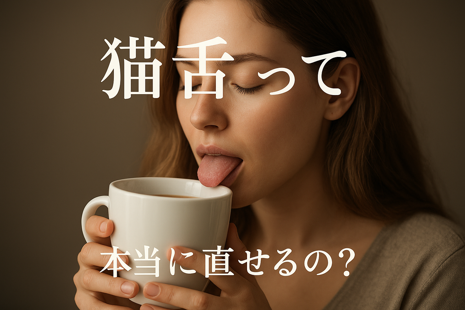 猫舌って本当に直せるの？