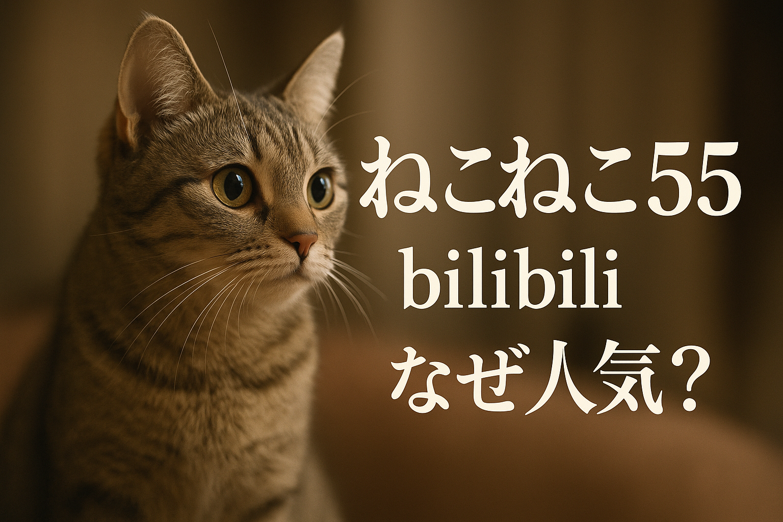 ねこねこ 55 bilibiliなぜ人気?