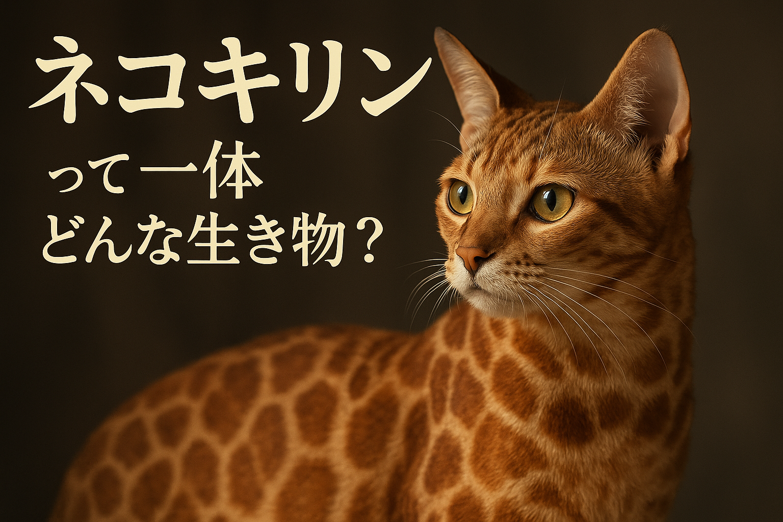 ネコキリンって一体どんな生き物?