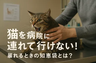 猫を病院に連れて行けない！暴れるときの知恵袋とは？