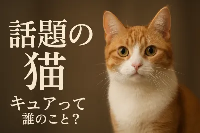 話題の猫 キュアって誰のこと？