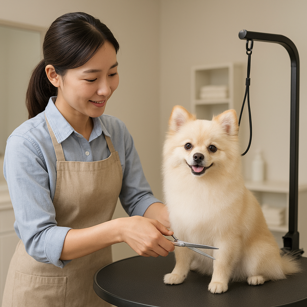 全工程を録画してくれる安心の小型犬専門サロンです
