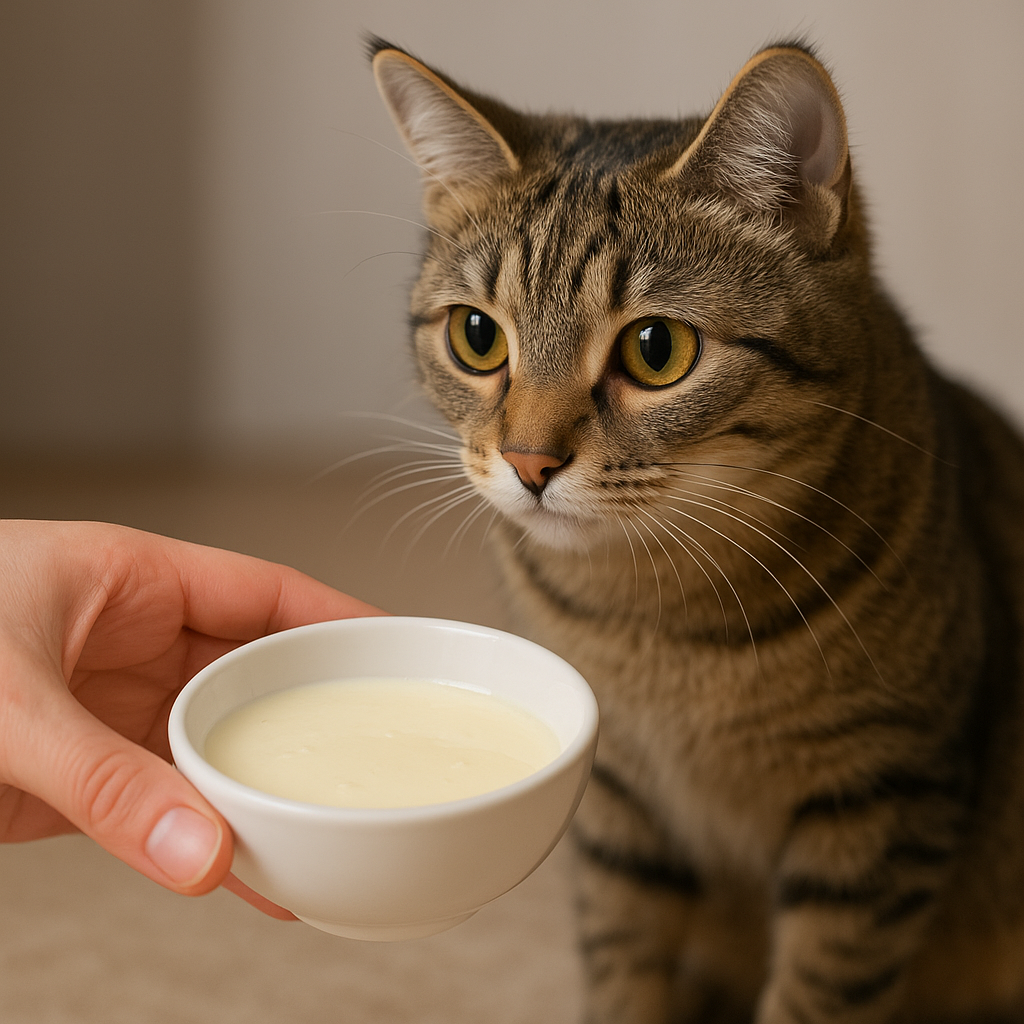 猫に練乳は基本的に与えない方が安心です