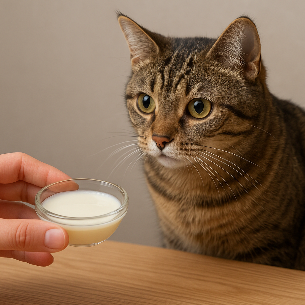 練乳が猫ちゃんの体に向かない理由