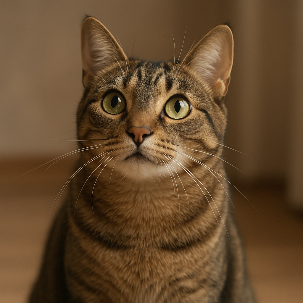昔の猫の鳴き声が由来とされています